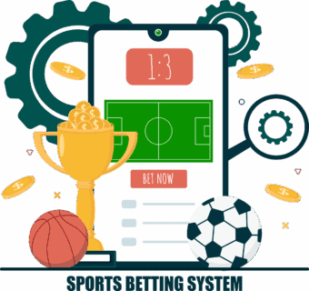 Illustration featuring a tournament trophy, gear mechanisms, and data visualization symbols signifying Gaming Associates’ esports certification, regulatory analysis, and platform integrity services.