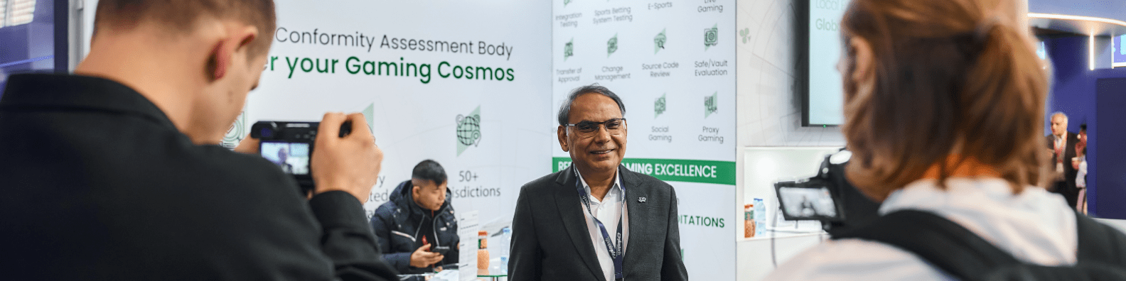 Banner featuring Dr. Aftab Rizvi, CEO of Gaming Associates, highlighting leadership, vision, innovation, and iGaming expertise in the global gaming industry.